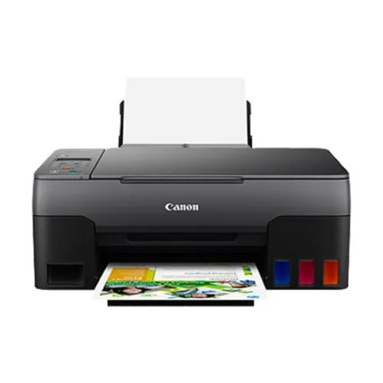 Canon Pixma G3020 Ink Tank All-in-One Printer – Print, Copy, Scan | Wi-Fi & USB | High-Yield Color Printing | Borderless Output