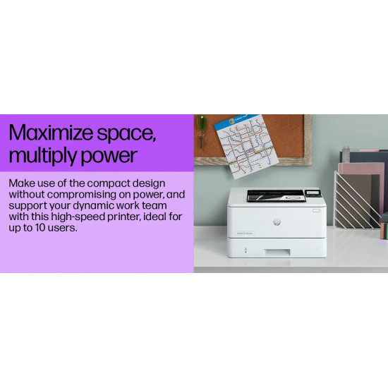 HP LaserJet Pro 4003DW Mono Laser Printer – High-Speed Wireless Printing for Business