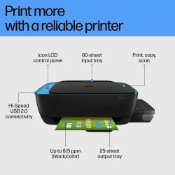 HP Ink Tank 319 All-in-One Color Inkjet Printer – Efficient Printing for Home & Office