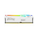 Kingston FURY Beast White 16GB DDR5 RAM, 6000MHz, RGB Lighting