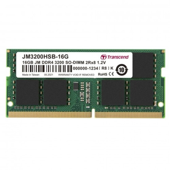 Transcend 16GB 4800MHz DDR5 Laptop RAM (JetRAM)