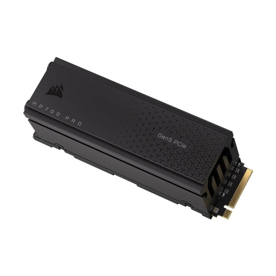Corsair MP700 PRO 1TB PCIe Gen5 NVMe 2.0 M.2 SSD With DRAM & Air Cooler