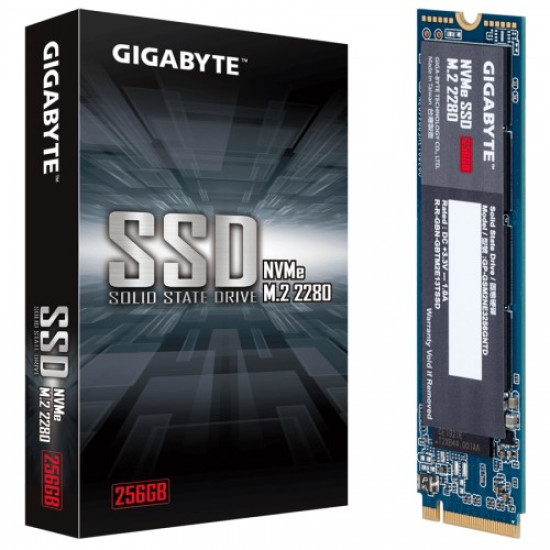 Gigabyte 256GB High-Speed NVMe M.2 SSD
