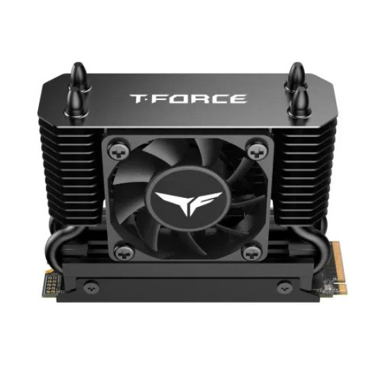 Team T-FORCE GE PRO 2TB M.2 PCIe Gen 5 NVMe SSD with Airflow Cooling Heatsink