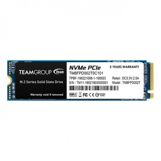 Team MP33 PRO 2TB M.2 PCIe Gen 3 NVMe SSD