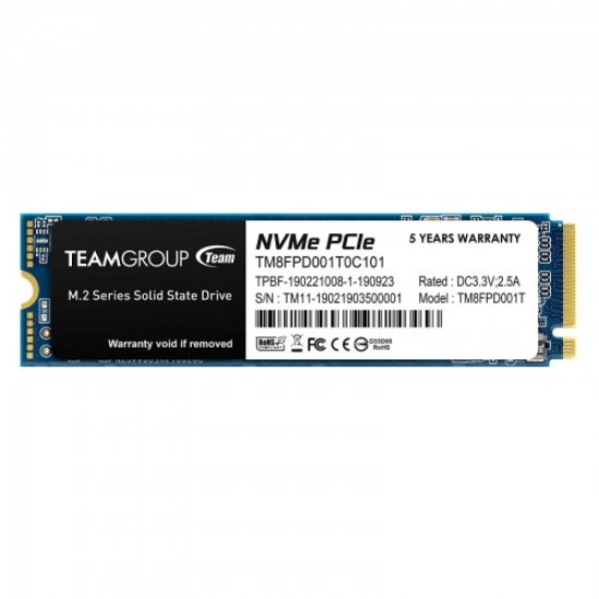 Team MP33 Pro 1TB PCIe Gen3 NVMe M.2 SSD
