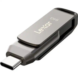 Lexar D400 Dual-Drive 64 GB – USB 3.1 & Type‑C Flash Stick