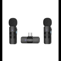BOYA BY-V20 Ultracompact 2.4GHz Wireless Microphone System for Type-C Device