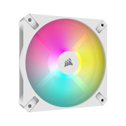 Corsair iCUE AR120 Digital RGB 120 mm PWM Case Fan – White Edition