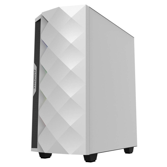 GameMax White Diamond A361 Mid-Tower ARGB Gaming Case