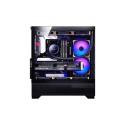 Monarch Gamer X9 ARGB ATX Gaming Case – Tempered Glass, High Airflow, RGB Fans