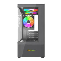 MaxGreen 190-1 Three-Side Tempered Glass Mid-Tower ATX Gaming Casing