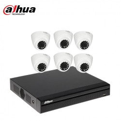 Dahua 6-Pack CCTV Camera Package