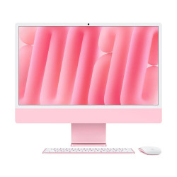 Apple iMac (Late 2024) Apple M4 Chip 24 Inch 4.5K Retina Display Pink All in One PC (Magic Keyboard, Magic Mouse)