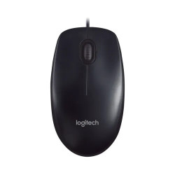 Logitech M90 Grey USB Mouse – Comfortable Control