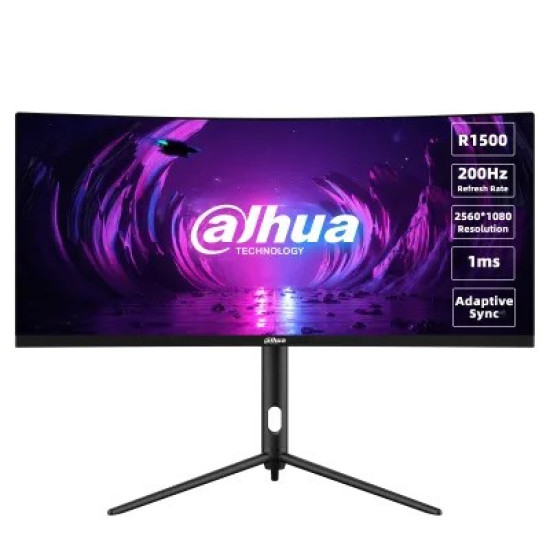 Dahua DHI-LM30-E330CA 30" WFHD 200Hz Curved Gaming Monitor