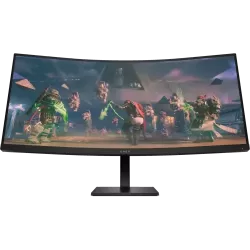 HP OMEN 34C – 34" WQHD Curved Gaming Monitor, 165Hz