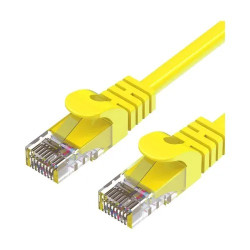 Safenet 34-3011YL 1 Meter Cat6 LSZH UTP Patch Cord Yellow