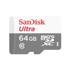 SanDisk Ultra 64GB – Class 10 100MB/s Micro SDXC UHS-I Memory Card (SDSQUNR-064G-GN3MN)