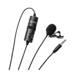 Boya BY-M1 Omnidirectional Clip Microphone – Universal Compatibility