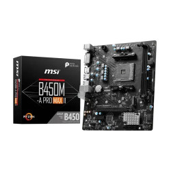 MSI B450M-A PRO MAX II Micro-ATX AM4 Motherboard