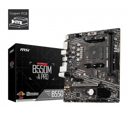 MSI B550M-A PRO High-Performance Micro ATX AMD Motherboard