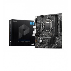 MSI H510M-A PRO Micro-ATX Motherboard for Intel 10th/11th Gen CPUs