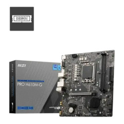 MSI H610M-G DDR5 PRO Series mATX Motherboard