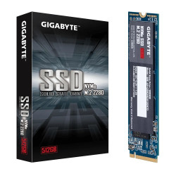 GIGABYTE 512GB NVMe M.2 SSD (PCIe 3.0 x4, NVMe 1.3)
