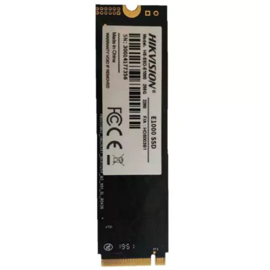 Hikvision E1000 128GB M.2 2280 NVMe PCIe Gen 3 x4 SSD