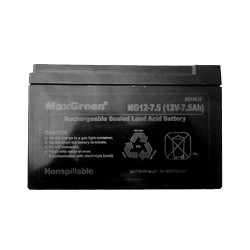 MaxGreen MG12-7.5 | 12V 7.5Ah UPS Battery